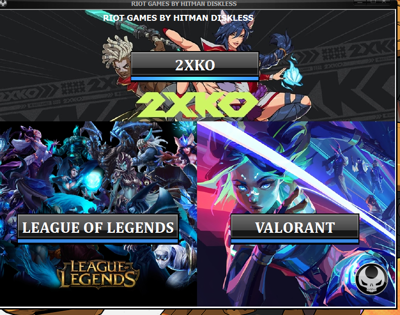 RIOT GAMES UPDATED LAUNCHER