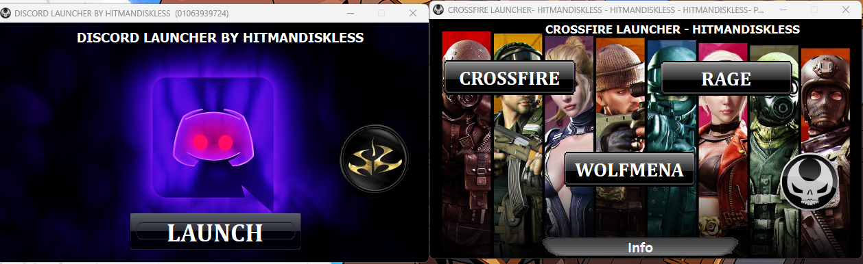 CROSSFIRE AIO+DISCORD PORTABLES